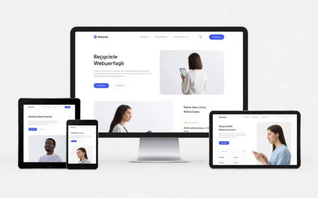 多端适配与响应式界面示意